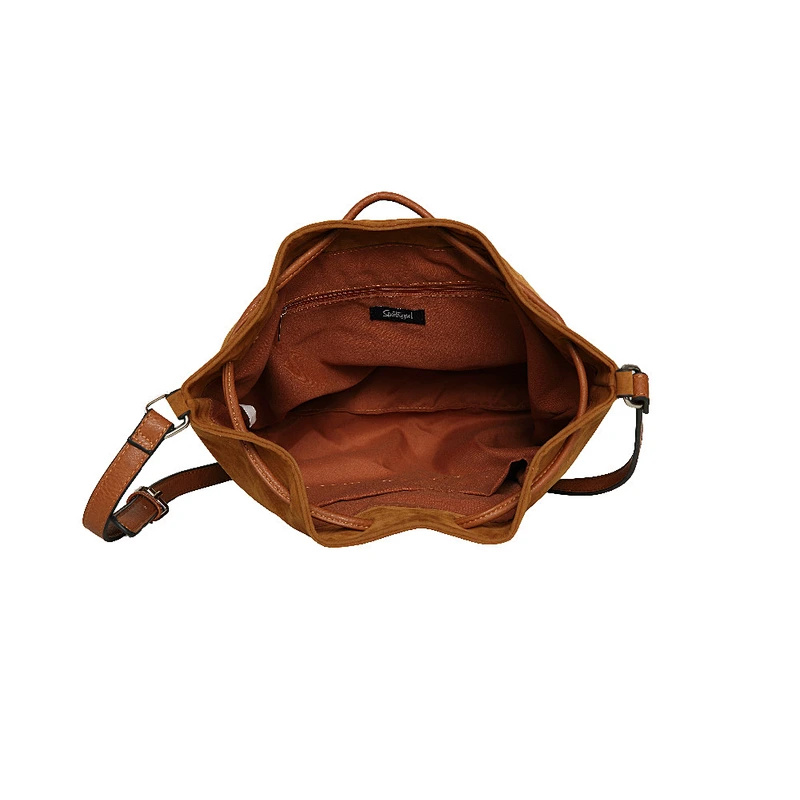 HEC Factory Hot New Products 26*13*30.5CM Waterproof Brown Lady Fashion Handbag