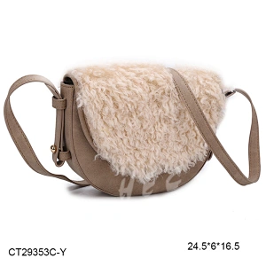 China factory luxury new elegant style fashion women light weight winter design girls cross body bag