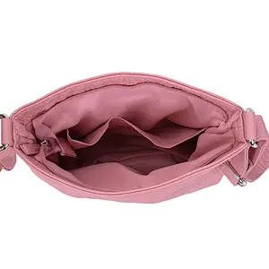 HEC Chinese Professional Design Blush Color PU/PVC Fashion Women Handbag