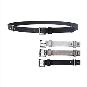 HEC Good Quality China Silver Color Wedding Dress Leather Belt PU Belt