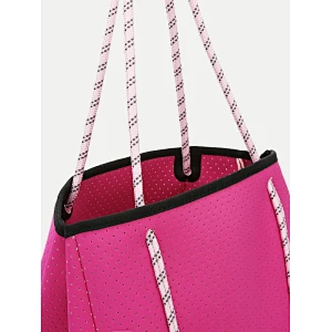 HEC China fashion elegant charming black polyester women handbag