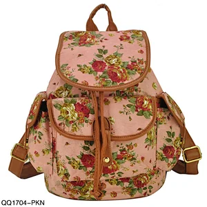 HEC Manufacturer Import Goods From China Fashion Children School Canvas Backpack