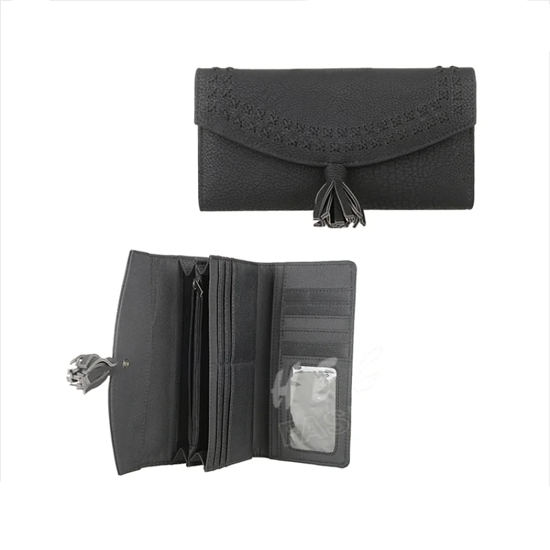 HEC 2020 Most Popular Wholesale Price Designer Leather Clutch Purse Wallet Cell Phone Pocket Inside