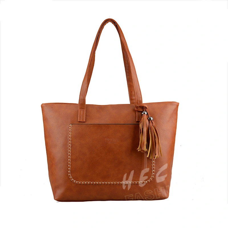 HEC Fashion Girls Jute Color Leather Laptop Macrame Bags Handbags Chinese