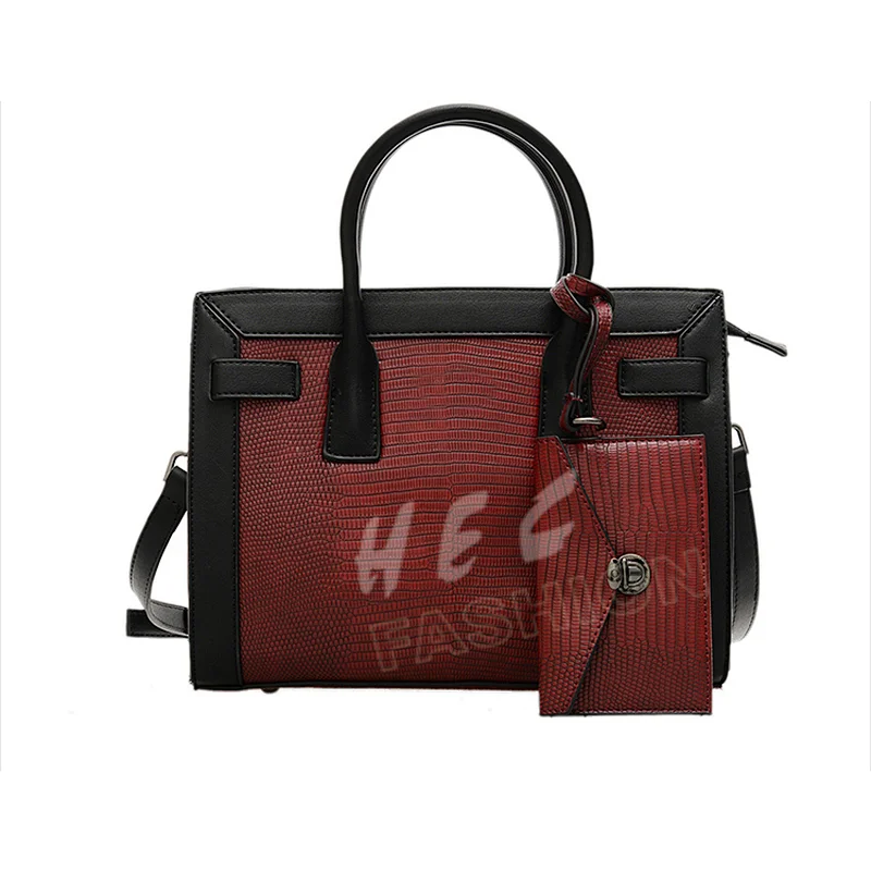 HEC CE Certificated PU Leather Material Women Lady Hand Bag Wholesale Price