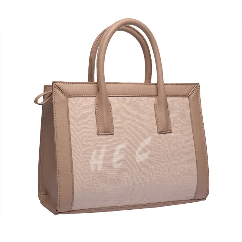 HEC CE Certificated PU Leather Material Women Lady Hand Bag Wholesale Price
