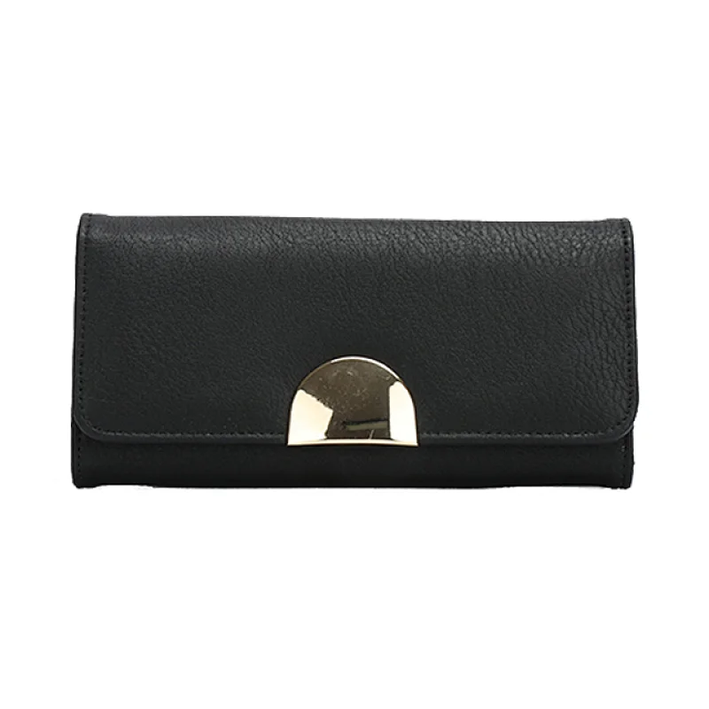 HEC 2020 Fashion Designer Metal Women Ladies Wallets And Purse Wholesale Price