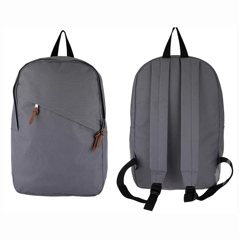 HEC Free Sample Chinese Classical Blank Color Mens Sport Camping Backpack