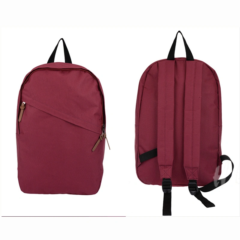 HEC Free Sample Chinese Classical Blank Color Mens Sport Camping Backpack