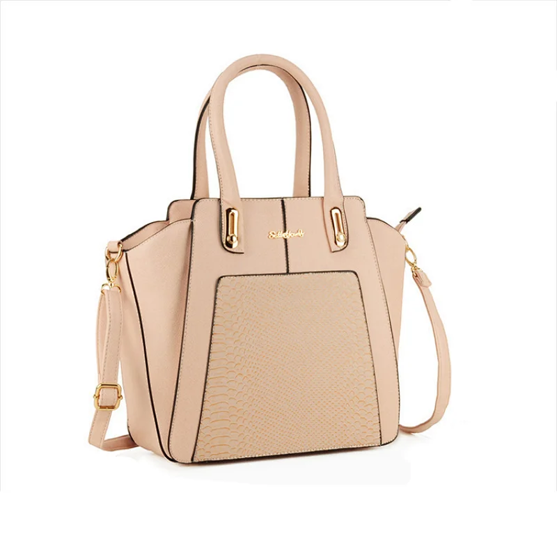 HEC Most Popular Wholesale Custom New Designed Blank Canvas Tote Bag Leather Handle