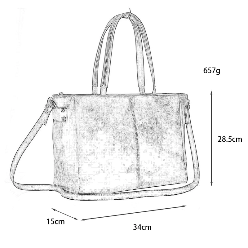 HEC Black Brown Color China Womens` Leather C line Handbag Ladiese Shoulder Bag