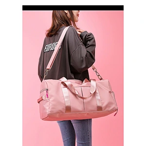2020 Wholesale Fashion  Pink  Travel Duffle Bag For Women Gym Bag