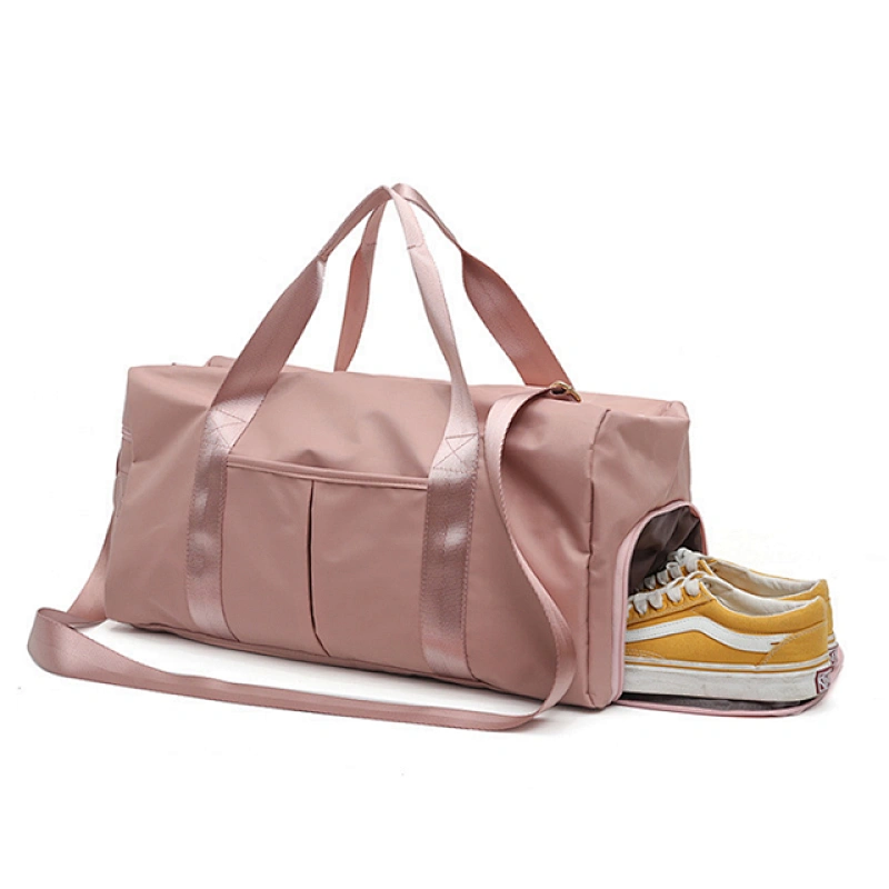 2020 Wholesale Fashion Pink Travel Duffle Bag For Women Gym Bag