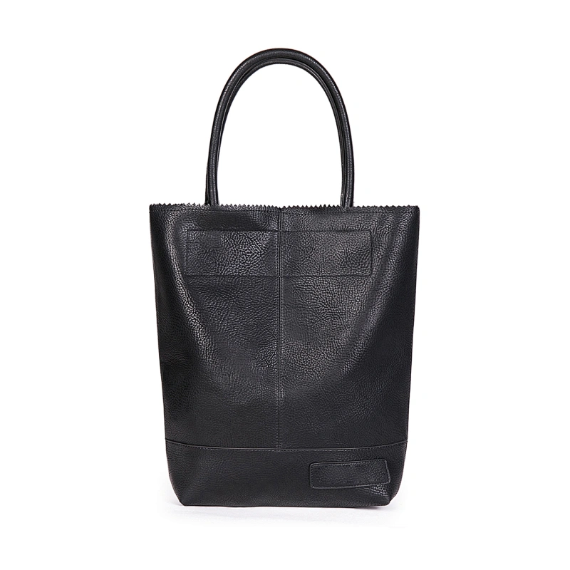 2020 New trendy lady simple design high quality large capacity hasp serpentine pu women tote bag