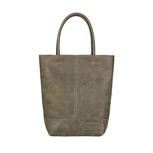 2020 New trendy lady simple design high quality large capacity hasp serpentine pu women tote bag