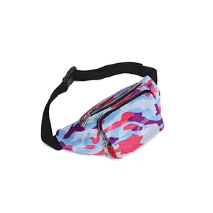 HEC Promotional sport custom personalized wholesale fanny pack camouflage fashion waist bag