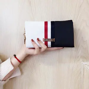 HEC Alibaba Supplier Manufacture Unique Design 18*3*11CM Women Leather Wallet