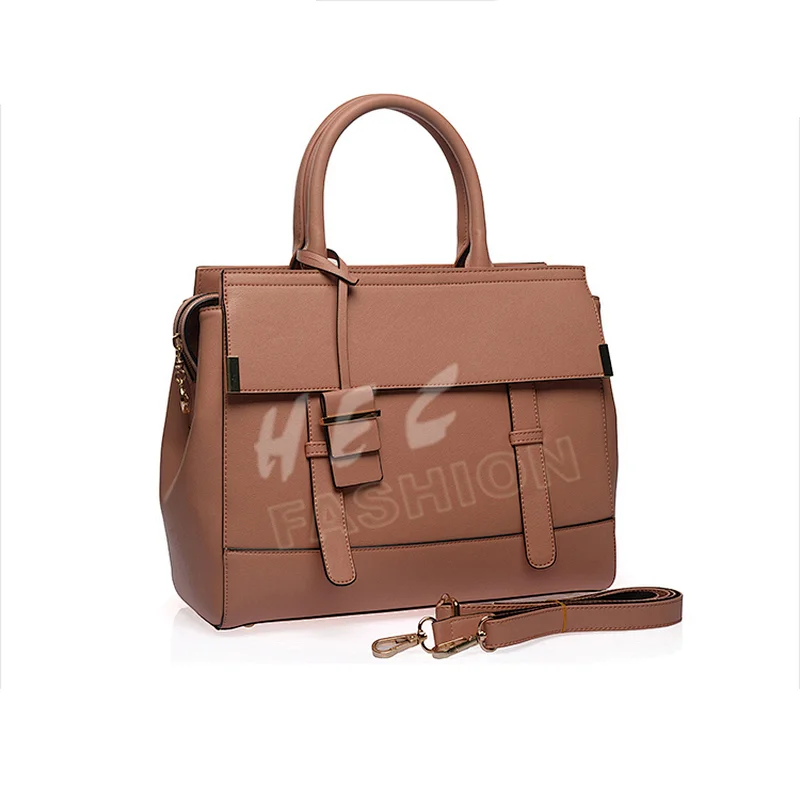 HEC China Handbag Supplier Wholesale PU Material Famous Brand Women Shoulder Sling Bag