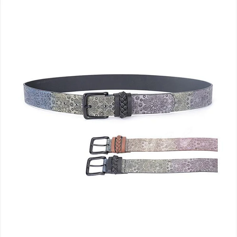 HEC Small Order Accepted Fashion Designer Women PU Leather Belt Wholesale