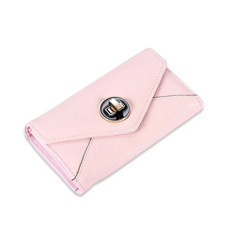 HEC New Wholesale PVC Lady's Purse Fake Leather WomenWallet