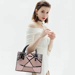 HEC Best-Selling Products Big Capacity Pu Handbag Women Shoulder Bag
