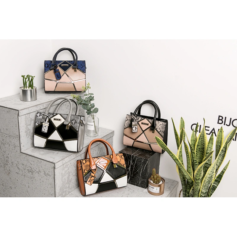 HEC Best-Selling Products Big Capacity Pu Handbag Women Shoulder Bag