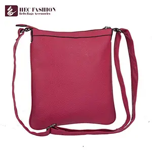 HEC Hot Trendy Minimalist Soft PU Leather Light Beige Woman Shoulder Bag