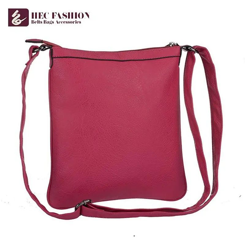 HEC Hot Trendy Minimalist Soft PU Leather Light Beige Woman Shoulder Bag