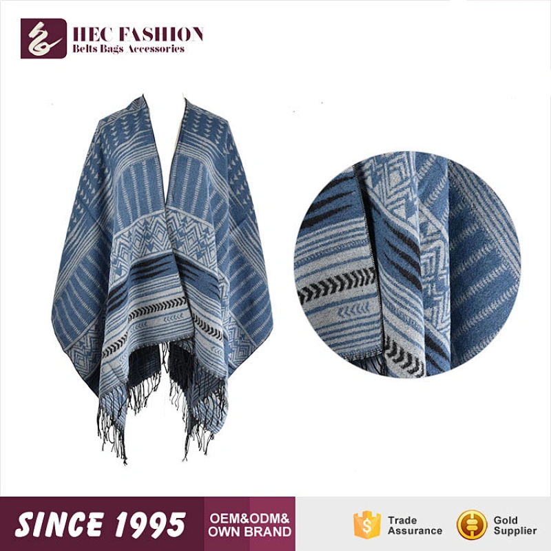 HECRed And Black Color Soft Warm Women Winter Plaid Scarf Shawl