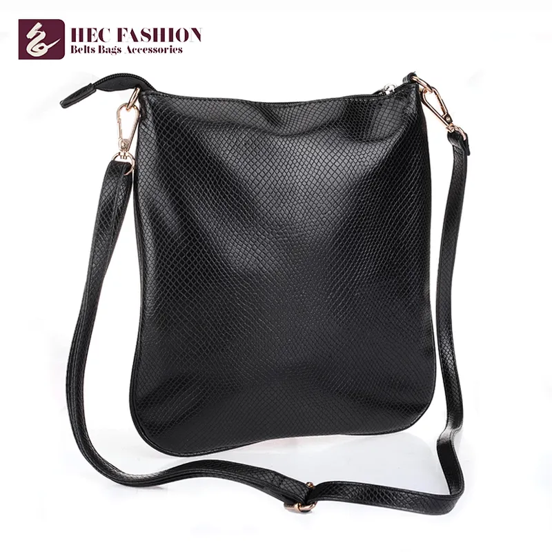 HEC China Goods Wholesale PU Leather Ladies Stylish Shoulder Bags Women Handbags PU Material