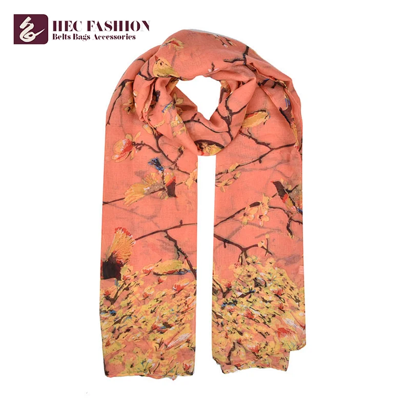 HEC Wholesale China Multifunctional Fashionable Designer Multicolor Long Scarf For Women