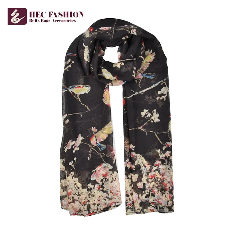 HEC Wholesale China Multifunctional Fashionable Designer Multicolor Long Scarf For Women