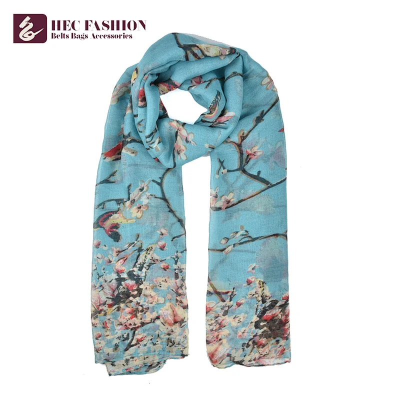 HEC Wholesale China Multifunctional Fashionable Designer Multicolor Long Scarf For Women