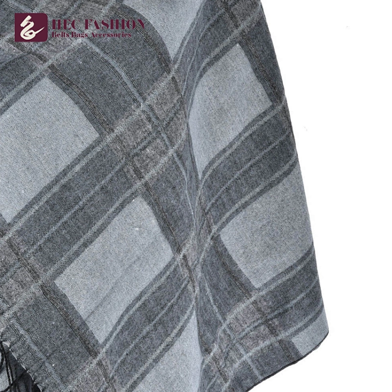 HEC Wholesale Products Chinese 116cm 400g Printed Plain Polyester Scarf For All Season