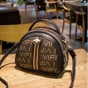 2020 new design high quality women's leather  small crossbody sling bag tide shoulder bag