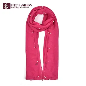HEC Factory Wholesale Fashion Autumn Women Polyester Scarf From China