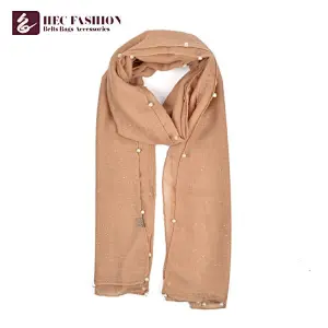 HEC Factory Wholesale Fashion Autumn Women Polyester Scarf From China