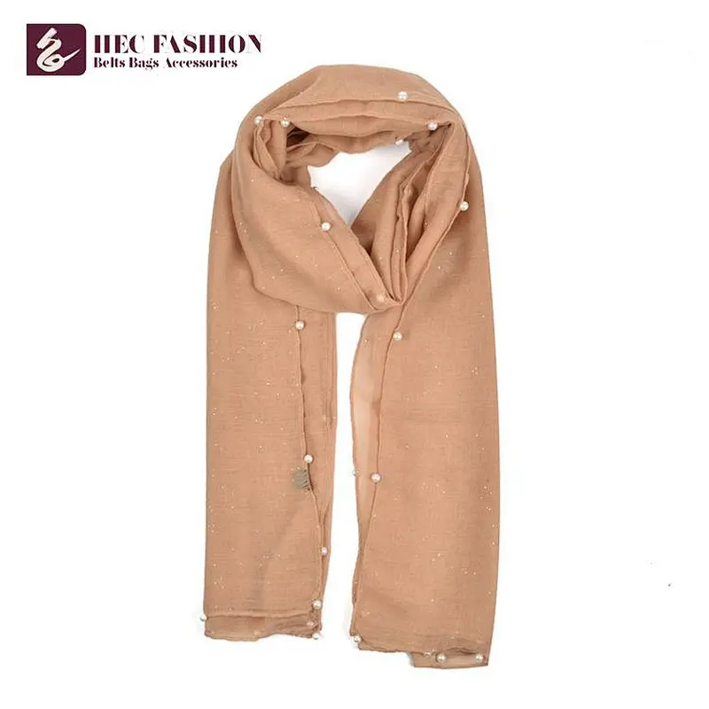 HEC Factory Wholesale Fashion Autumn Women Polyester Scarf From China
