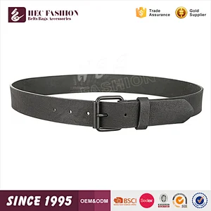 HEC Wholesale Products Black Color Popular PU Durable Men Leather Belt