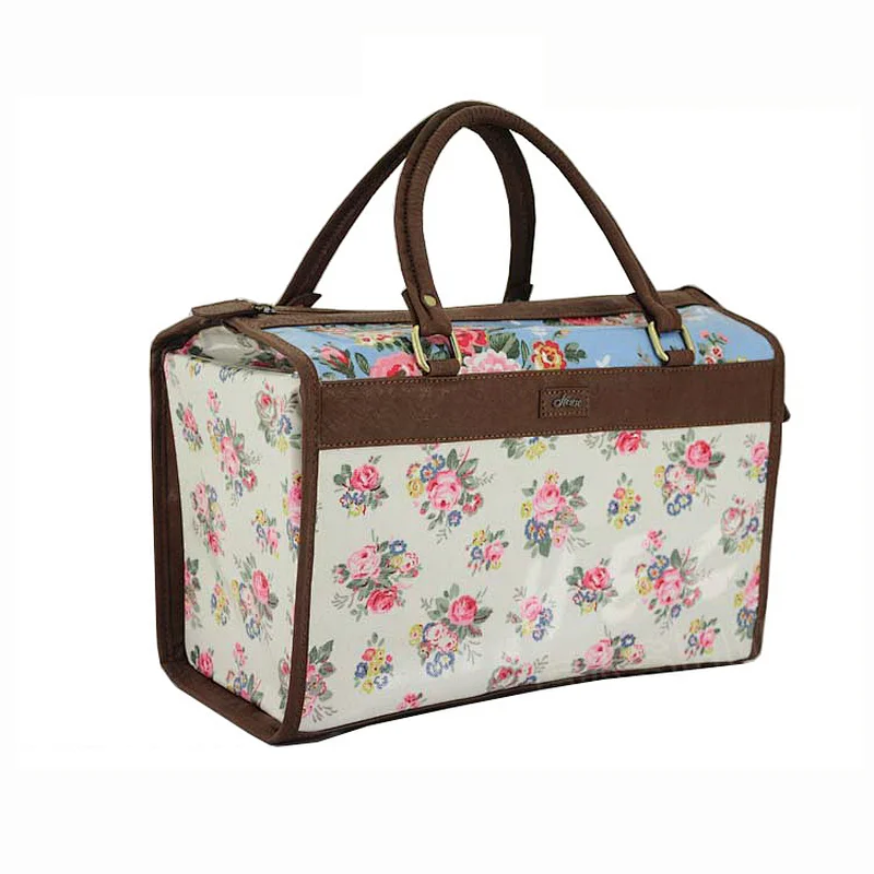 HEC Online Wholesale Floral Pattern Ladies Waterproof Bowling Traveling Bag
