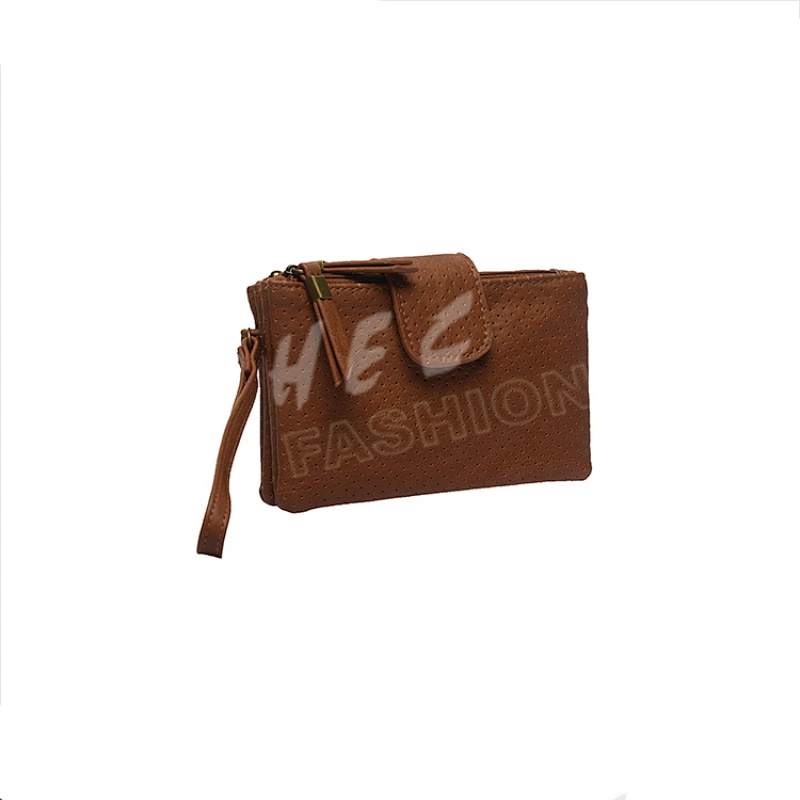 HEC 2020 Latest Designed Jute Color Fancy Ladies Purse Women Wallet