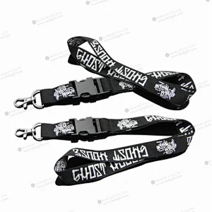 polyester silksreen sub Lanyards strap