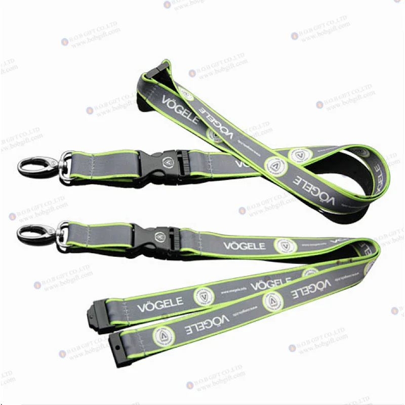 polyester silksreen sub Lanyards strap