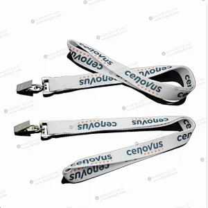 polyester silksreen sub Lanyards strap