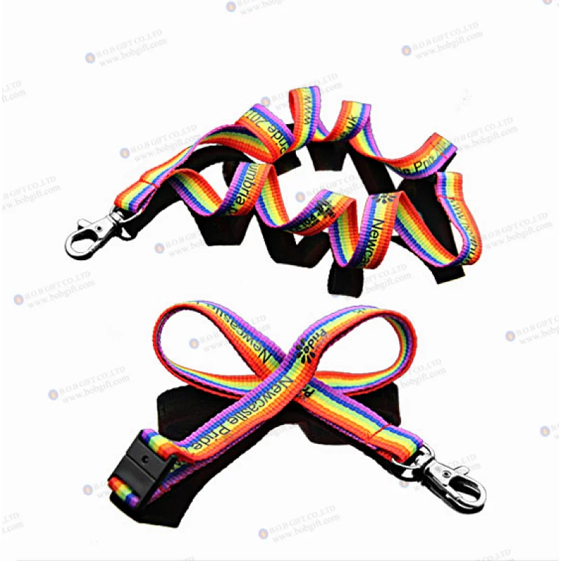 polyester silksreen sub Lanyards strap