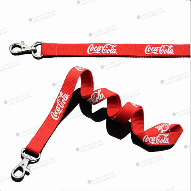 polyester silksreen sub Lanyards strap