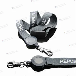 polyester silksreen sub Lanyards strap