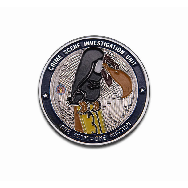 Zinc Alloy Soft Enamel Coins,silver coin,stamped coins