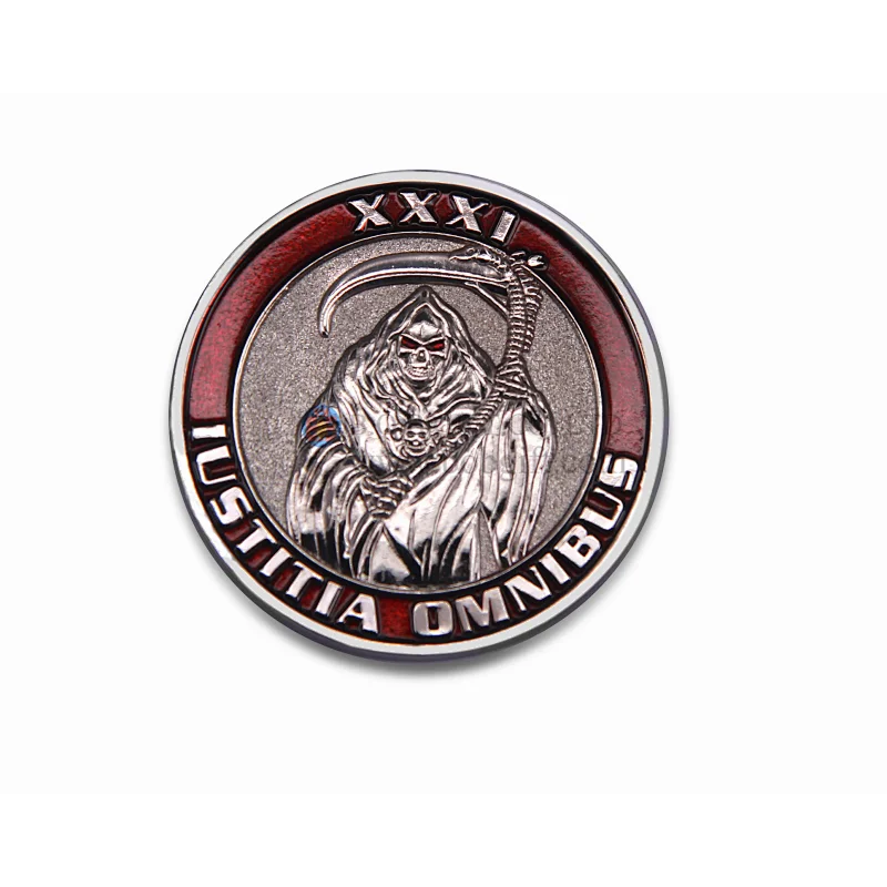 Zinc Alloy Soft Enamel Coins,silver coin,stamped coins