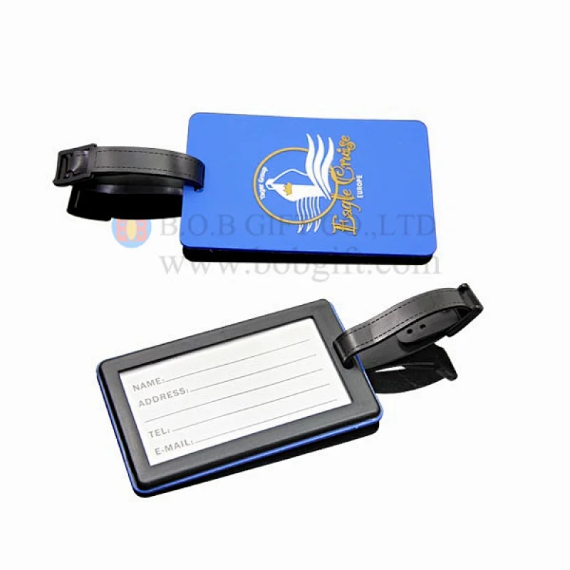PVC Luggage Tags PVC strap luggage tag